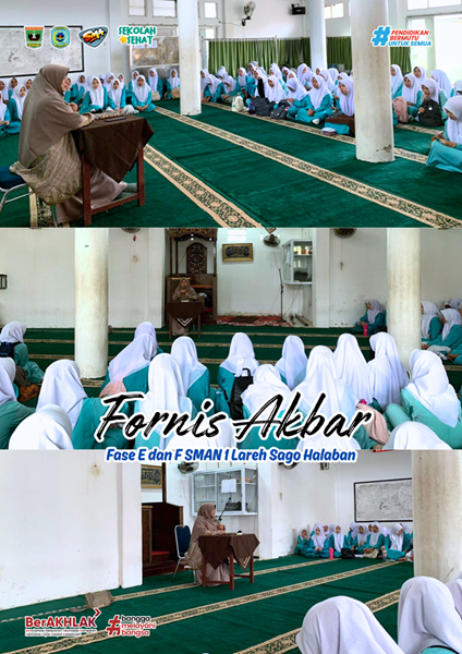 Tingkatkan Kualitas Ibadah Siswi, SMAN 1 Lareh Sago Halaban Gelar Forum Annisa Akbar Bahas Fiqih Sholat