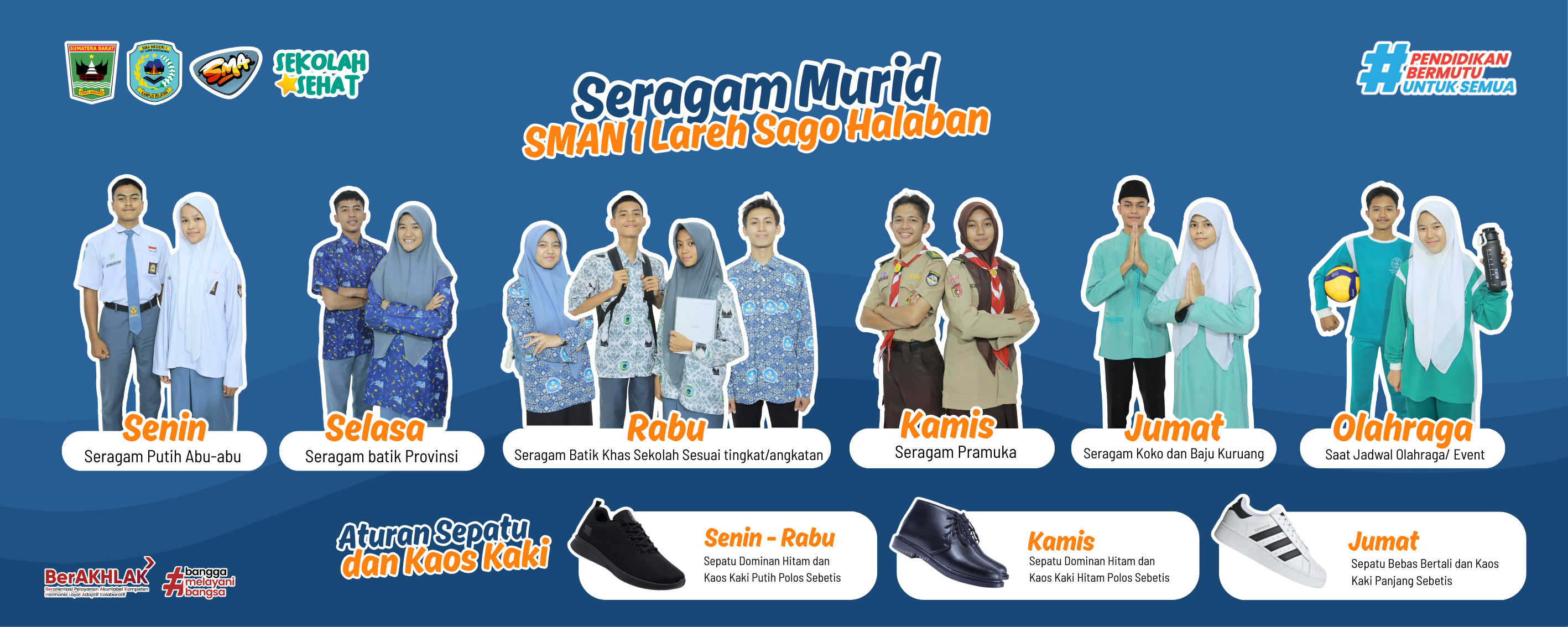 Aturan Seragam Murid OKE